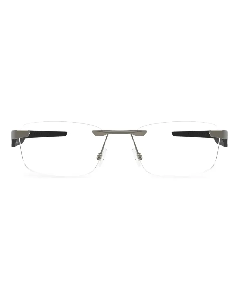 Oakley Steakhouse 1.0 rimless rectangle-frame glasses - Grau Grau