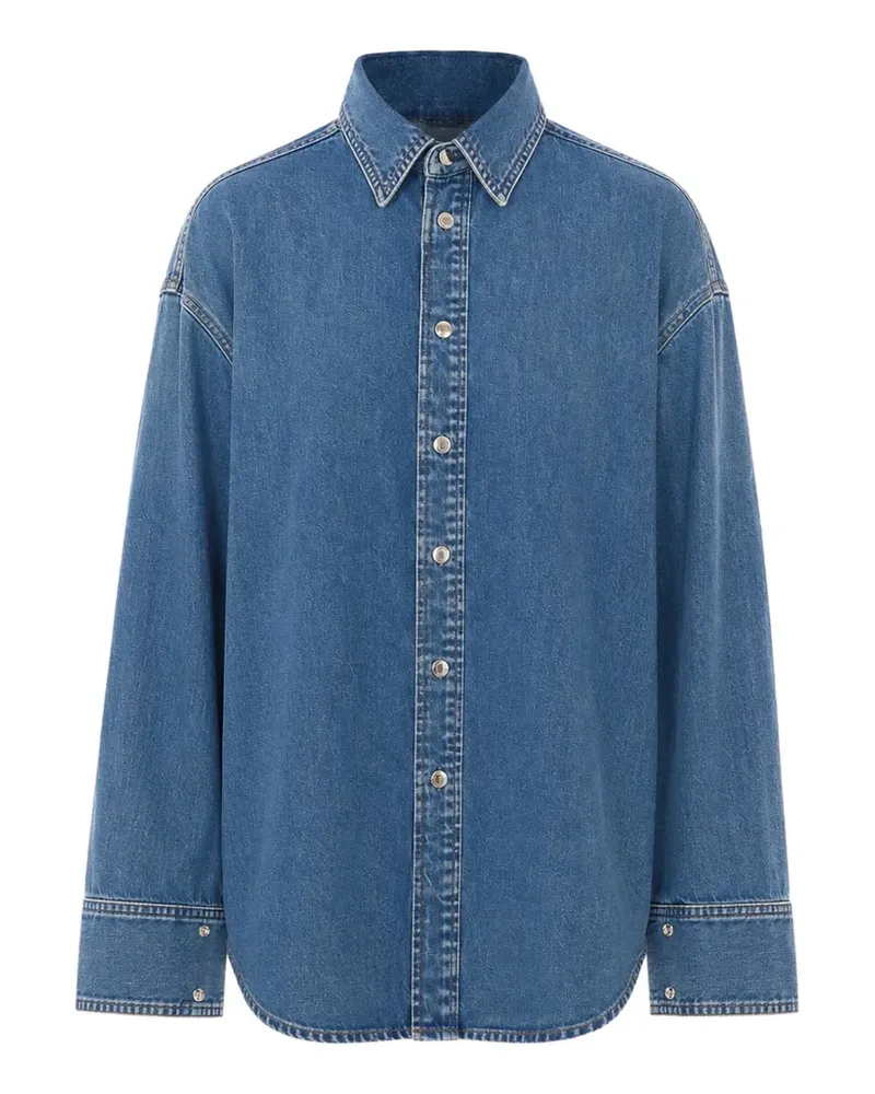 Haikure Victoria denim shirt - Blau Blau