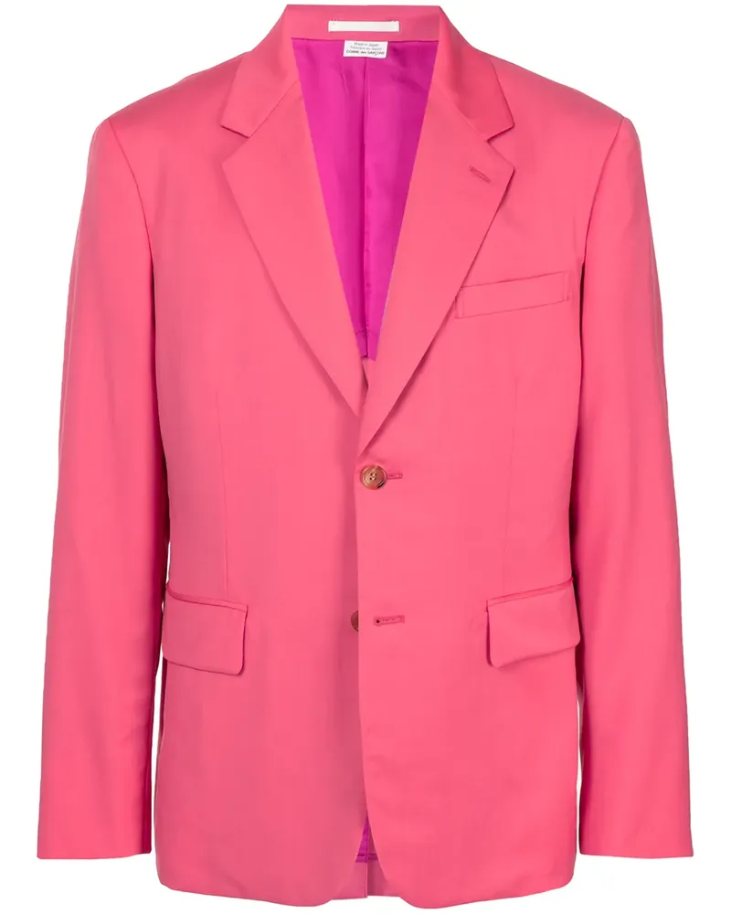 Comme des Garçons Schmales Sakko - Rosa Rosa