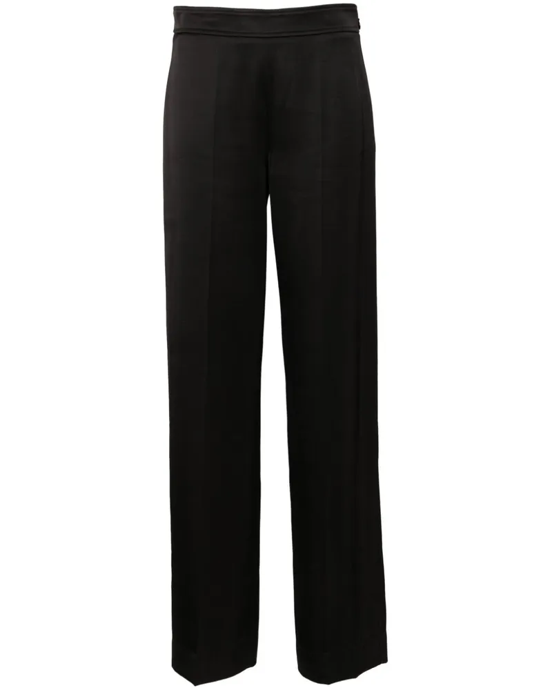 Jil Sander Klassische Twill-Hose - Schwarz Schwarz