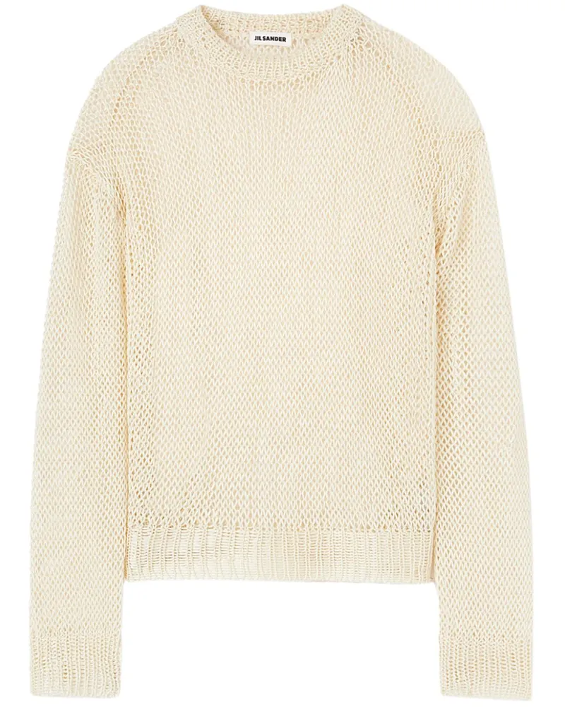 Jil Sander Pullover mit Rundhalsausschnitt - Nude Nude