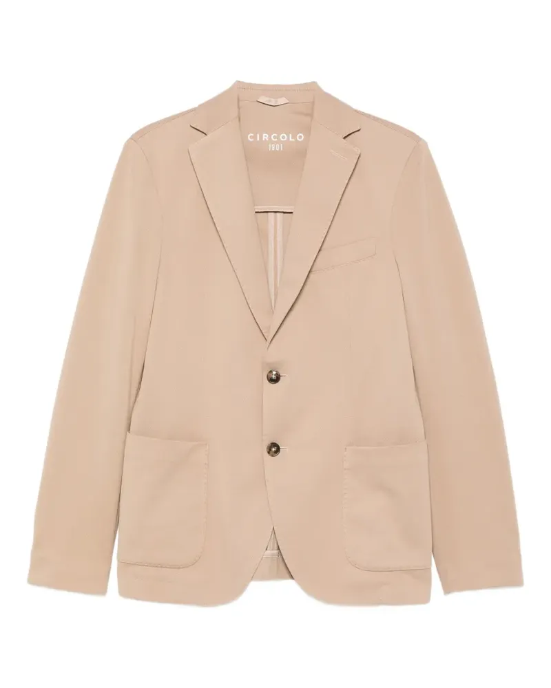 CIRCOLO 1901 single-breasted blazer - Nude Nude