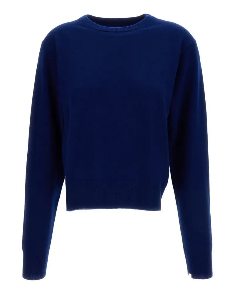extreme cashmere crew-neck cashmere sweater - Blau Blau