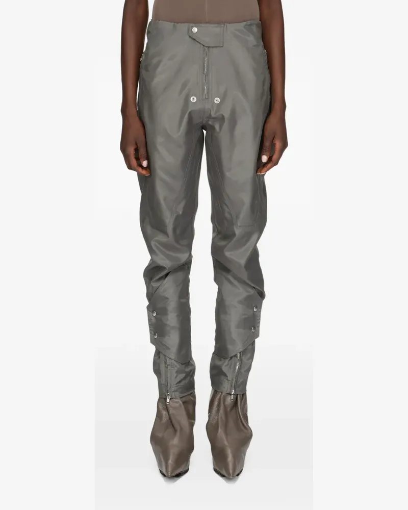 Rick Owens Hose mit Druckknopfdetail - Braun Braun