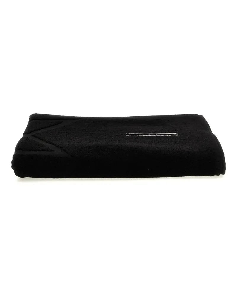 Rick Owens Pentagram Strandtuch - Schwarz Schwarz