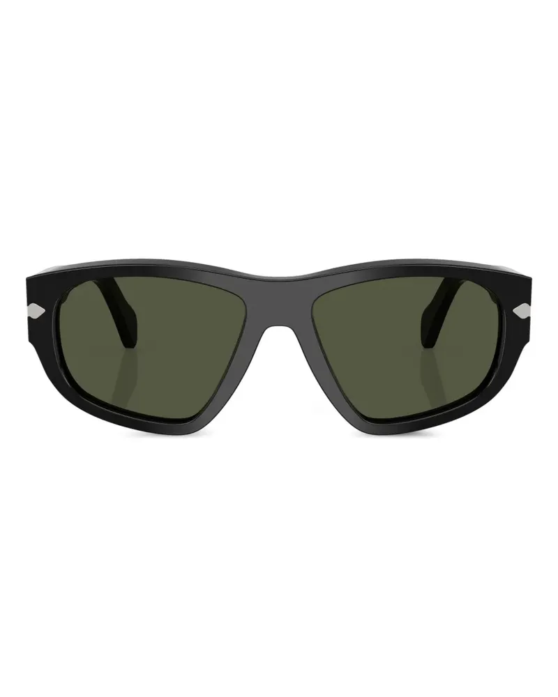 Persol Sonnenbrille mit Cat-Eye-Gestell - Schwarz Schwarz