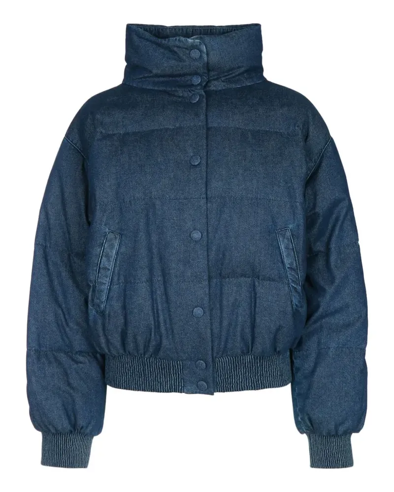 Jacob Cohën Gefütterte Jeansjacke - Blau Blau