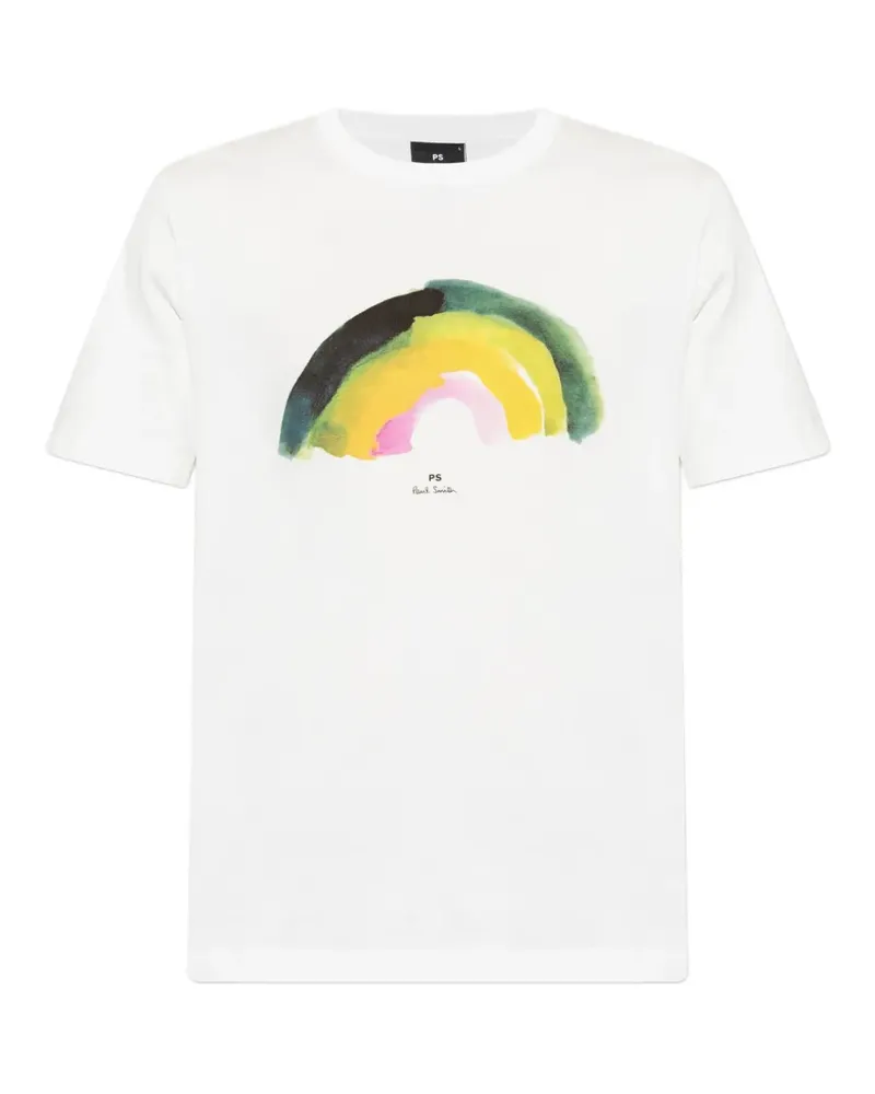 Paul Smith graphic-print T-shirt - Weiß Weiß