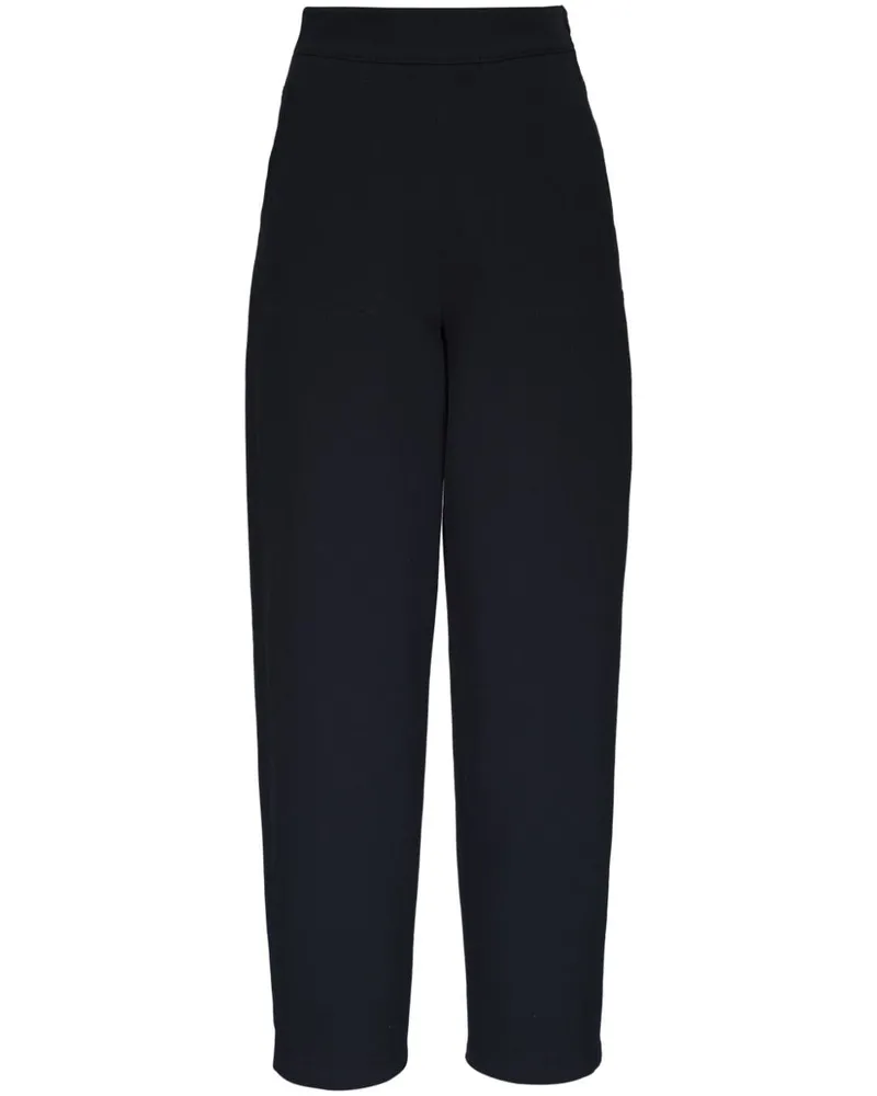 Akris Hose mit hohem Bund - Schwarz Schwarz