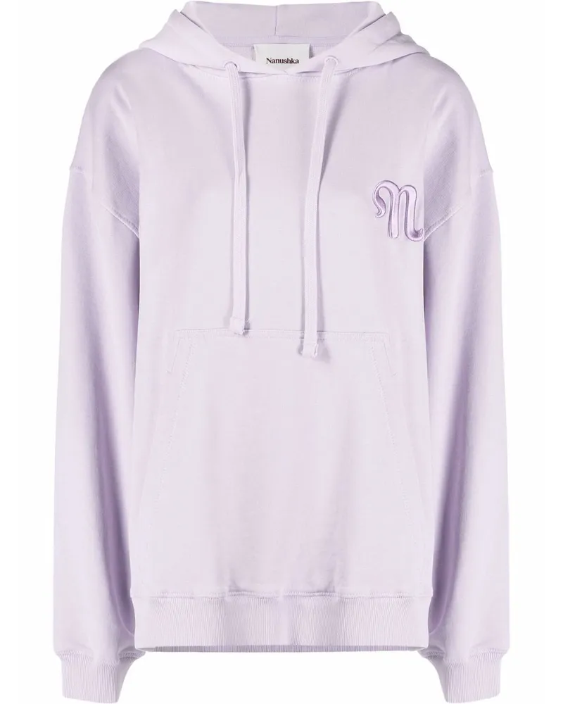 Nanushka Hoodie aus Bio-Baumwolle - Violett Violett