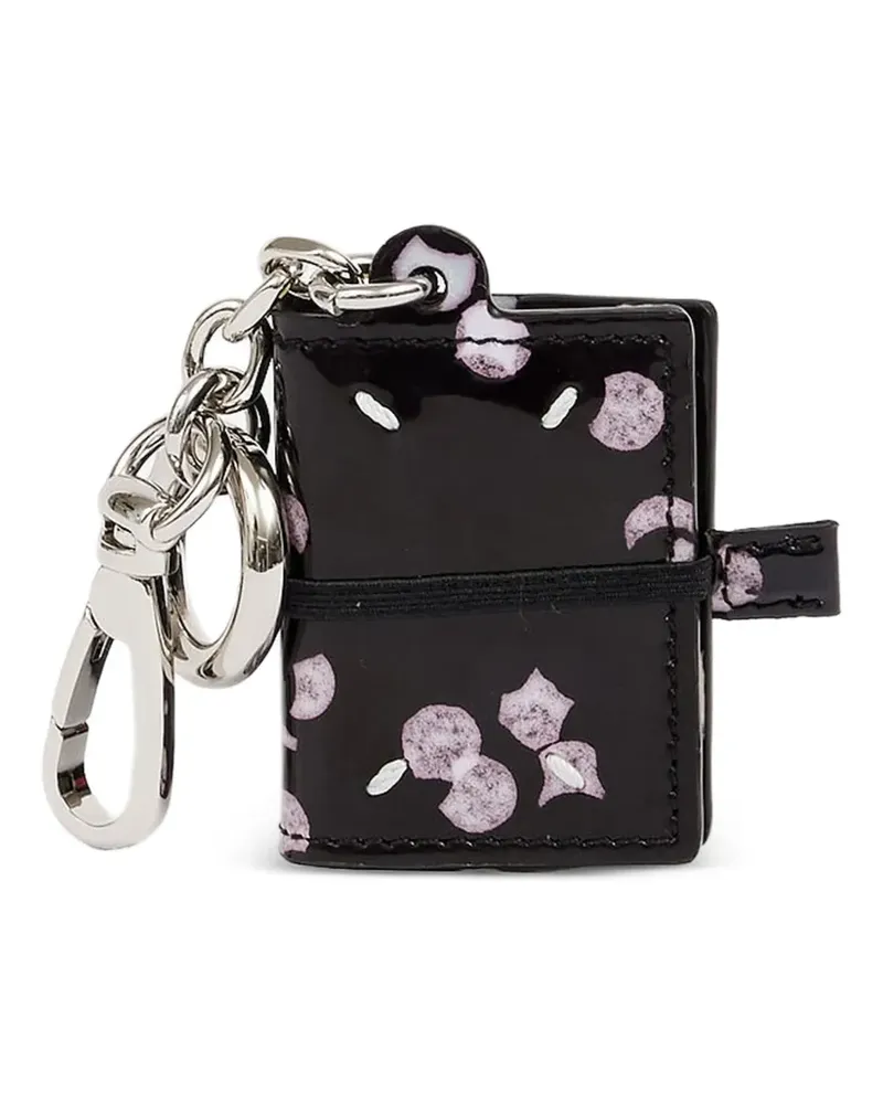 Maison Margiela book keyring mini - Schwarz Schwarz
