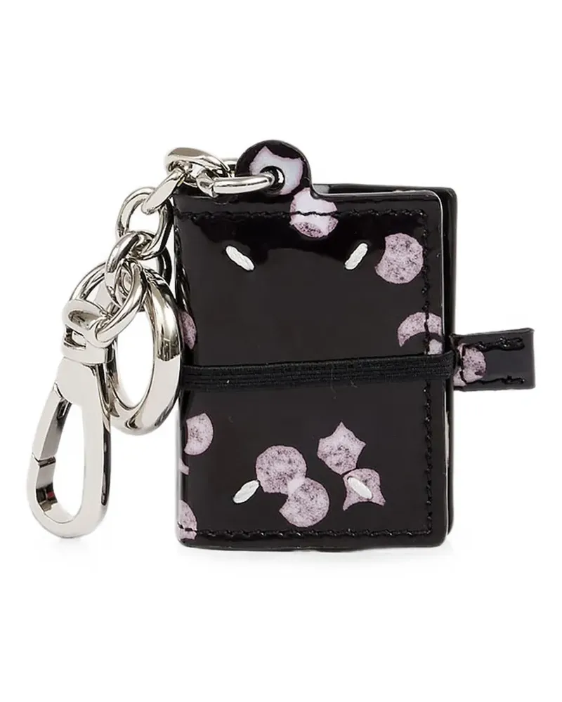 Maison Margiela book keyring mini - Schwarz Schwarz
