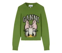 x Disney Pullover mit grafischem Print - Grün