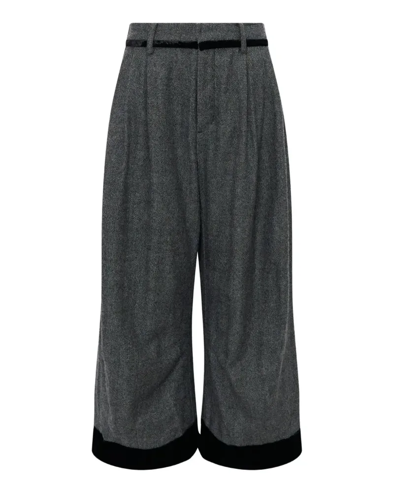 Renli Su Leni straight-leg trousers - Grau Grau