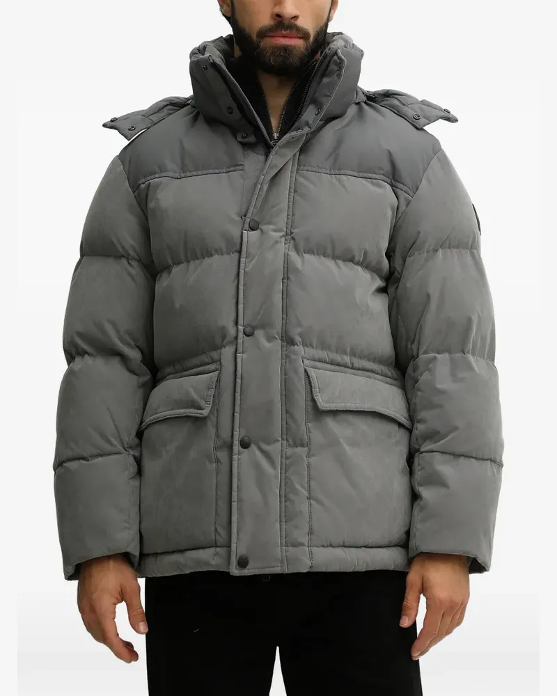 HUGO BOSS Oradar hooded padded jacket - Grau Grau