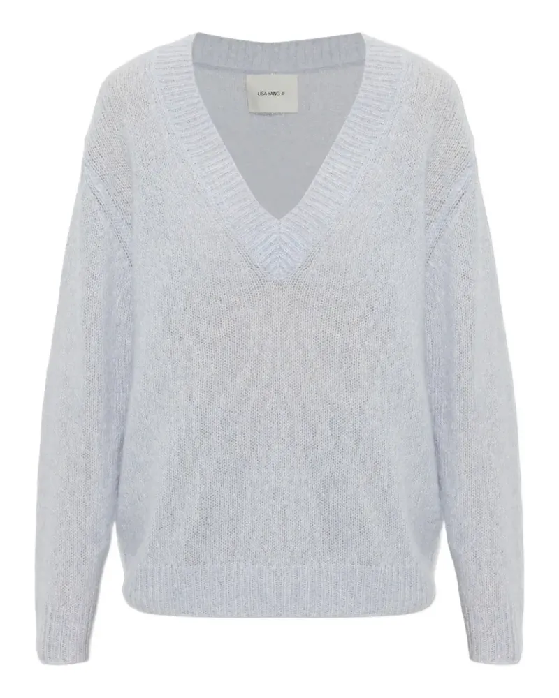 Lisa Yang Leona V-neck sweater - Blau Blau