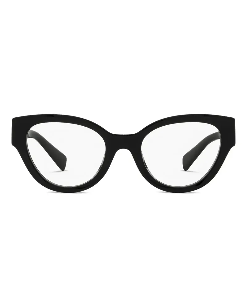 Miu Miu Brille mit Cat-Eye-Gestell - Schwarz Schwarz