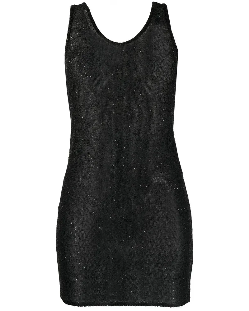 REMAIN Oberteil mit transparentem Design - Schwarz Schwarz