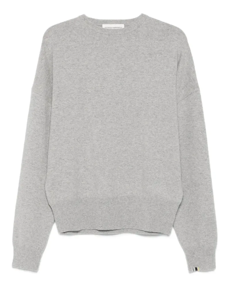extreme cashmere Pullover mit Rundhalsausschnitt - Grau Grau