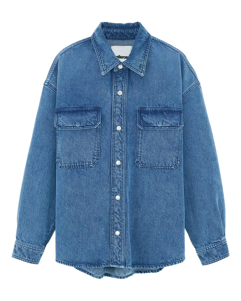 Bellerose Poach pocket-chest shirt - Blau Blau