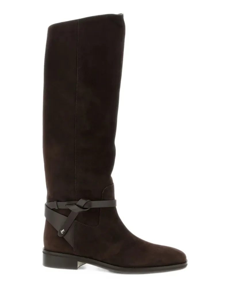 Jimmy Choo Lawton over-the-knee boots - Braun Braun