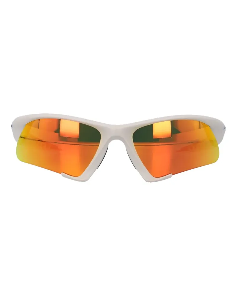 Oakley Suture Jacket geometric-frame sunglasses - Nude Nude