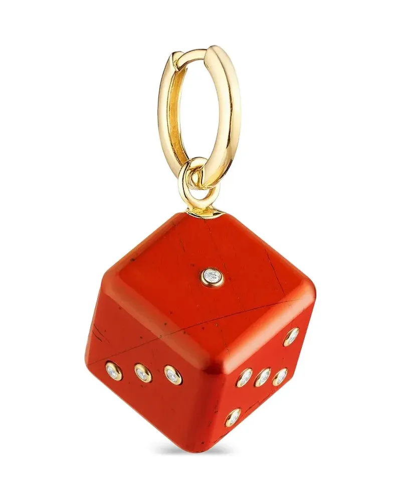 Marie Lichtenberg 18K Yellow Gold Dado multi-stone charm Gold