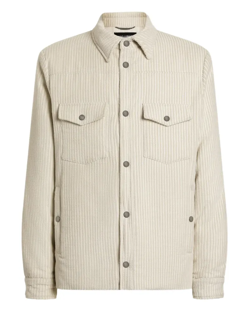 Dolce & Gabbana Wendbare Steppjacke - Nude Nude
