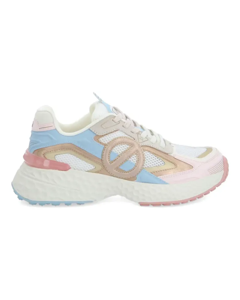 No Name logo patch sneakers - Blau Blau