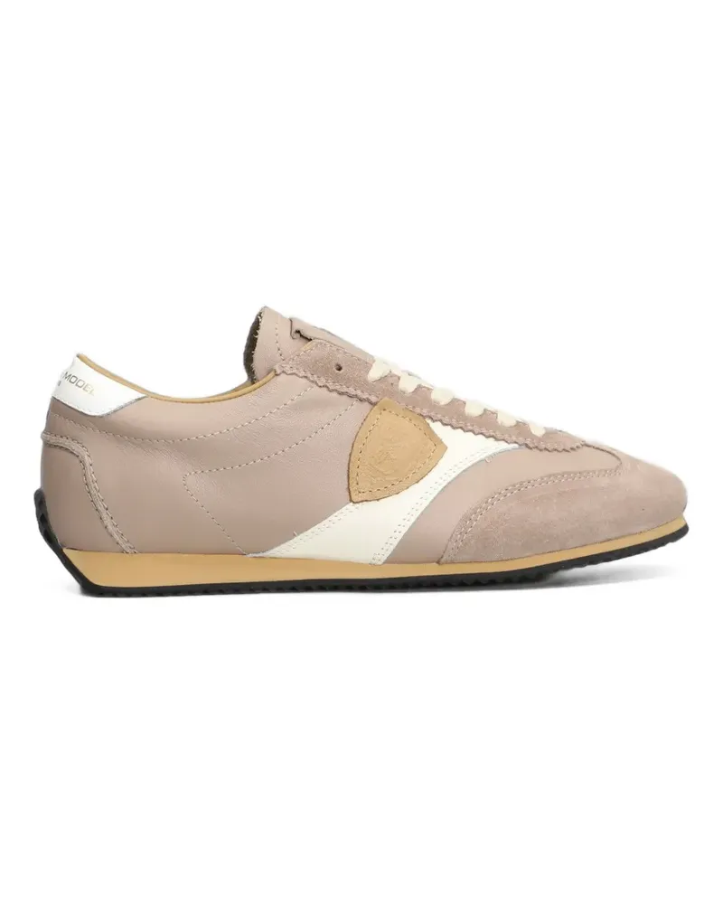 Philippe Model Sneakers mit Logo-Patch - Nude Nude