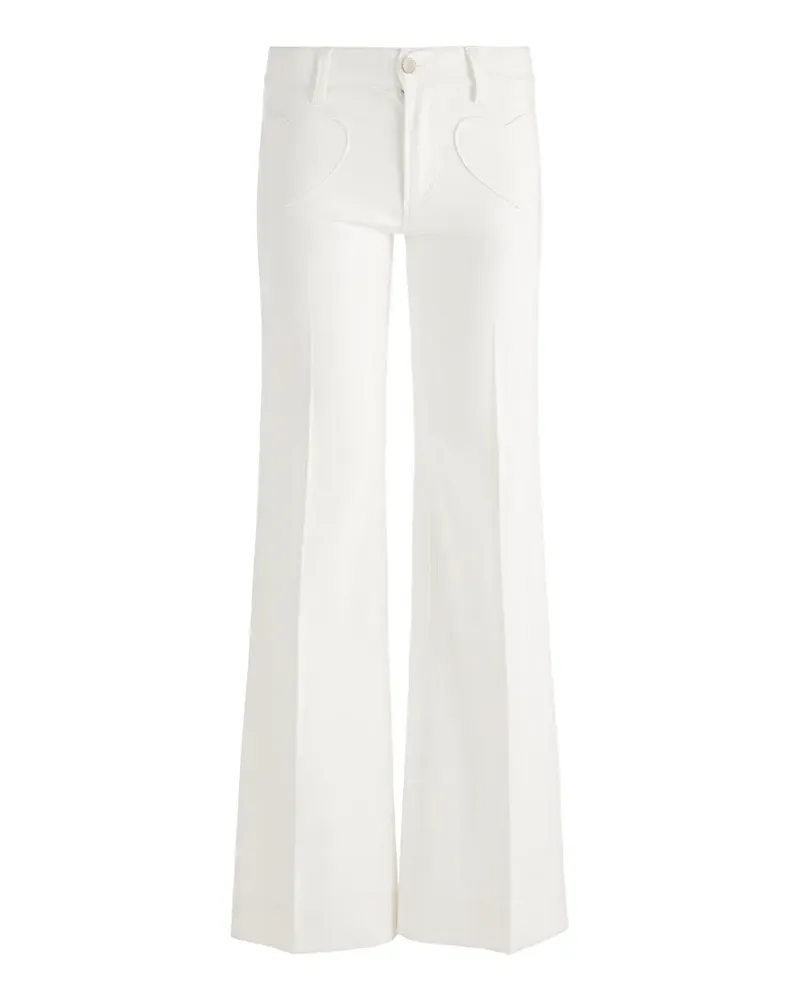 Alice + Olivia Weezy Jeans - Nude Nude