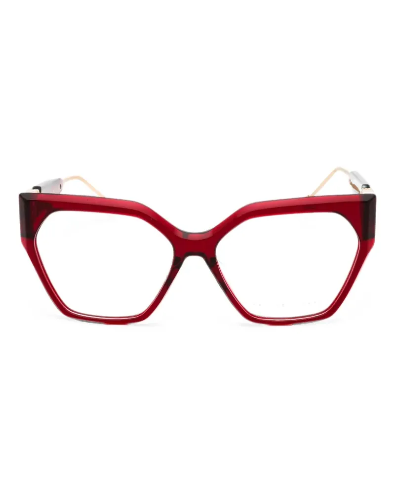 Philipp Plein cat-eye glasses - Rot Rot