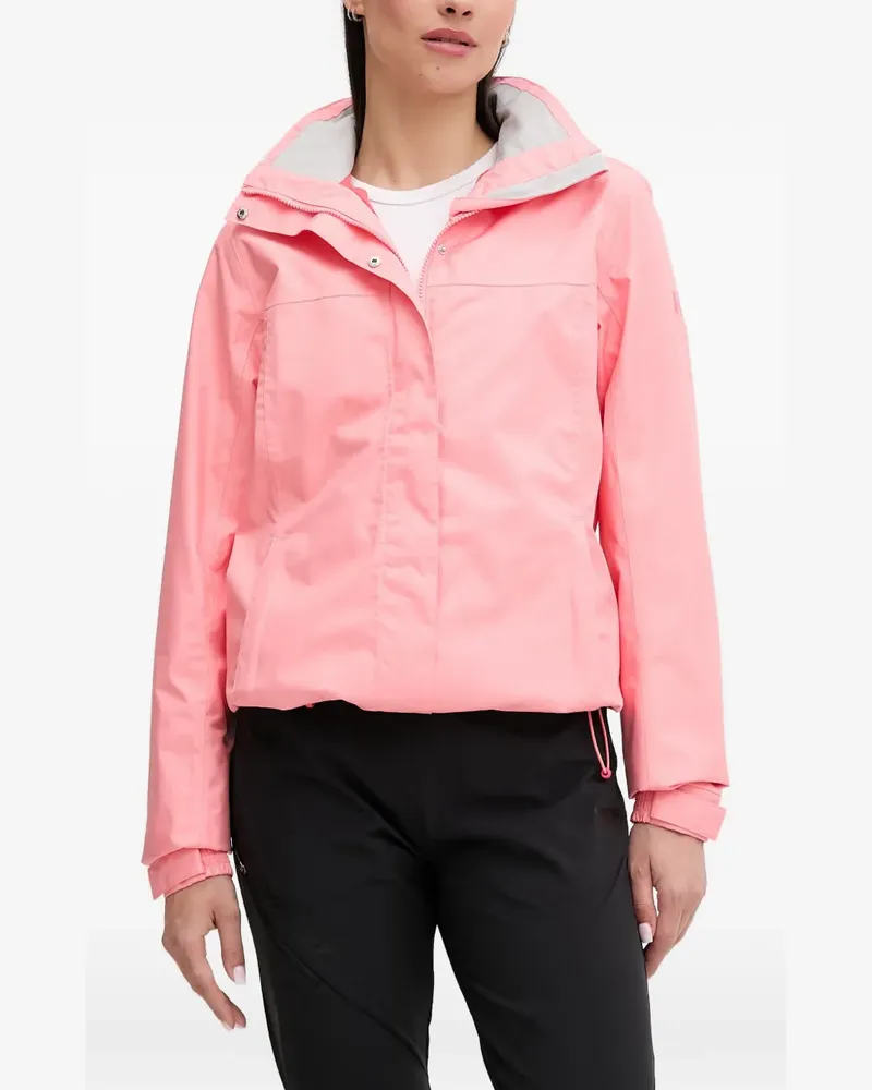 Helly Hansen logo-print hooded jacket - Rosa Rosa