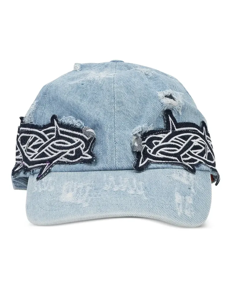 WHO DECIDES WAR Thorned Baseballkappe - Blau Blau