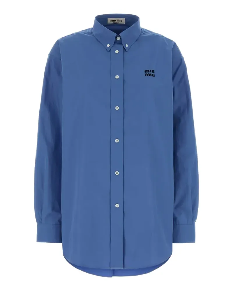 Miu Miu button fastening shirt - Blau Blau