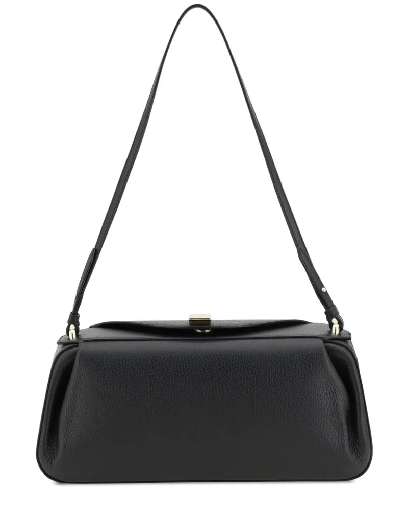 YUZEFI Oyster' Clutch - Schwarz Schwarz