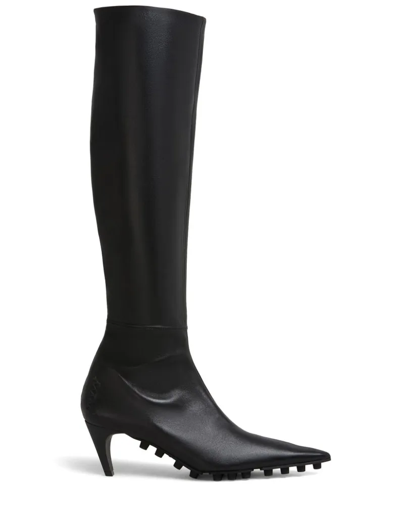 Marni Kniehohe Stiefel - Schwarz Schwarz