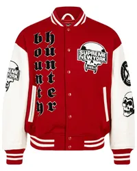 Supreme Being Bounty Hunter Red Collegejacke Rot