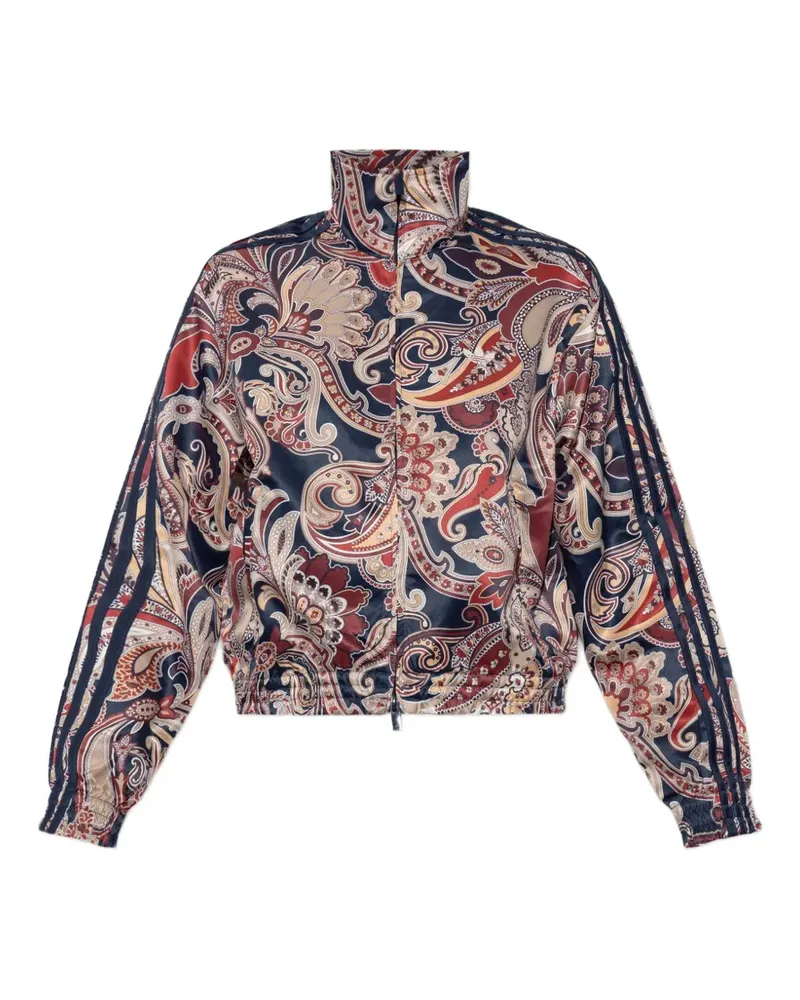adidas Jacke mit Paisley-Print - Blau Blau