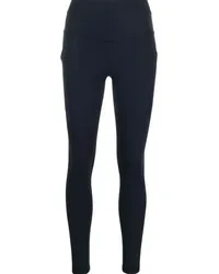 LULULEMON Wunder Train Performance-Leggings Blau