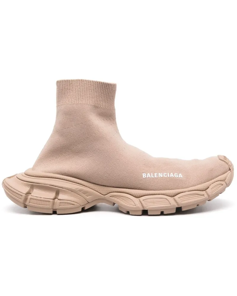 Balenciaga 3XL Sock-Sneakers - Nude Nude