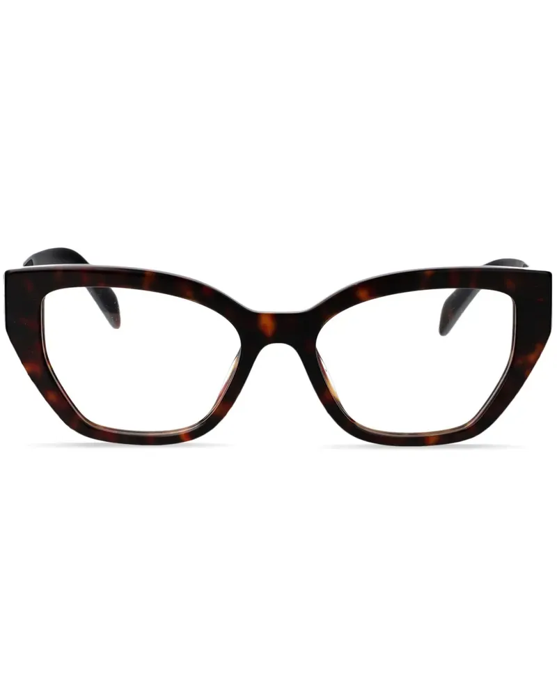 Prada Cat-Eye-Brille - Braun Braun