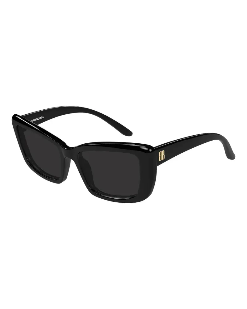 Balenciaga Palma BB-logo cat-eye sunglasses - Schwarz Schwarz