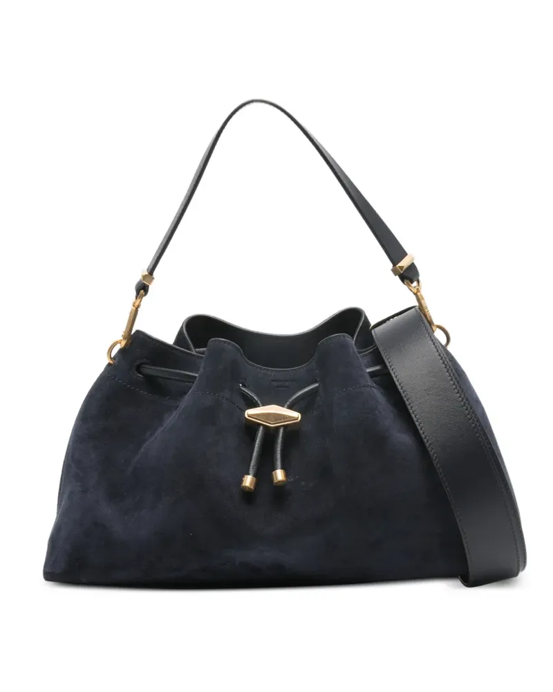 Jimmy Choo medium Cinch bucket bag - Blau Blau