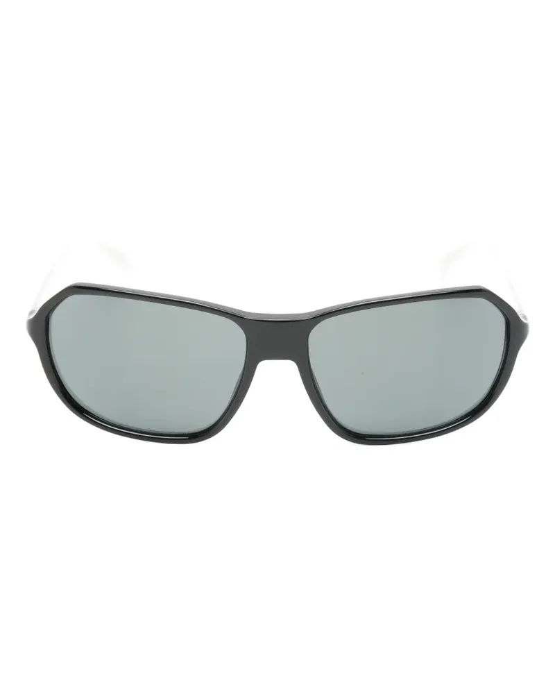 Jacquemus geometric-frame sunglasses - Schwarz Schwarz
