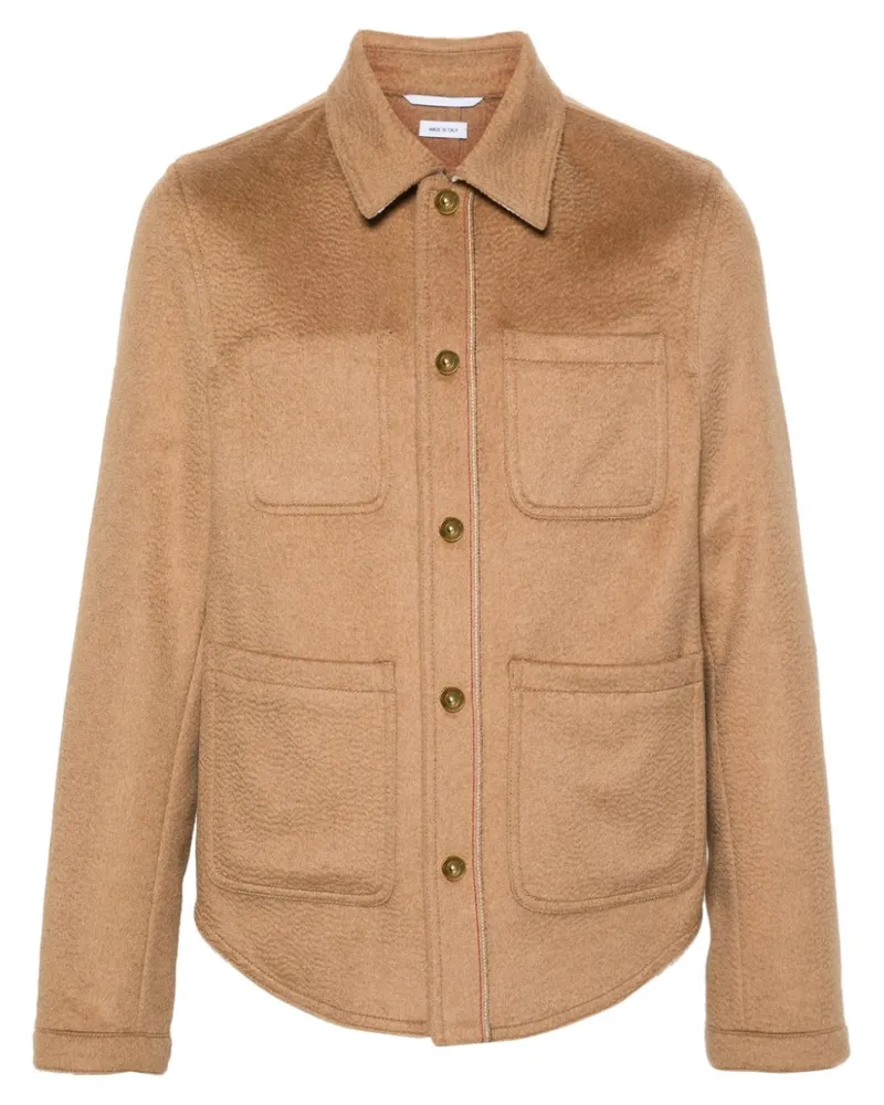 Thom Browne Jacke mit gebürstetem Effekt - Braun Braun