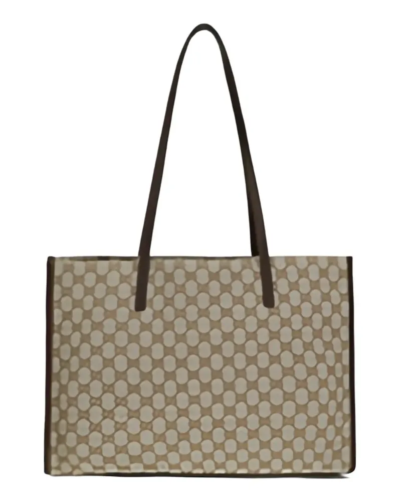 Gucci large GG Supreme Londra tote bag - Braun Braun