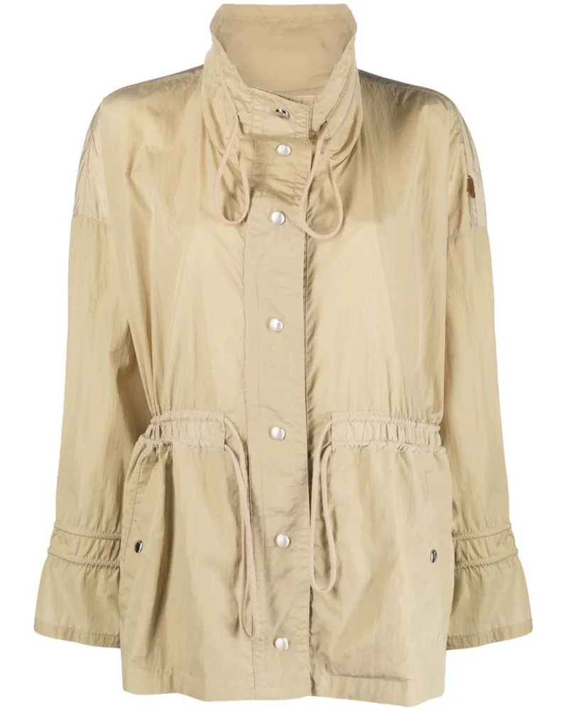 Moncler Jacke mit Taillenzug - Nude Nude