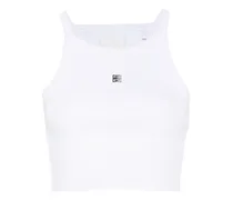 Givenchy 4G Cropped-Tanktop Weiß