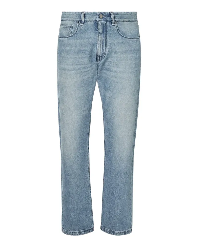 Fendi Ausgeblichene Five-Pocket-Jeans - Blau Blau